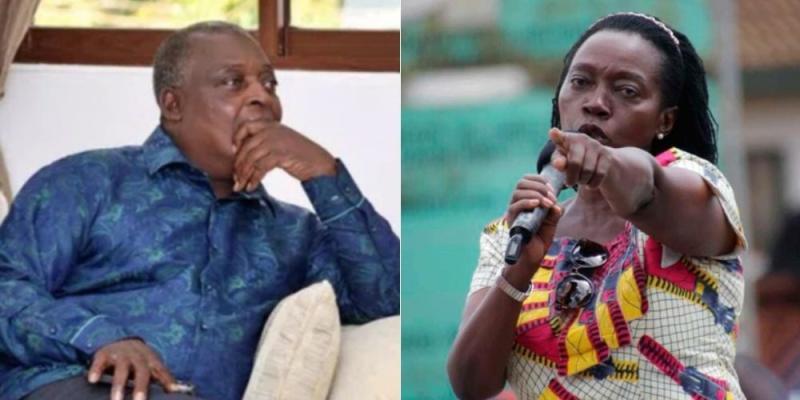 Collage of late Cyrus Jirongo and PLP leader Martha Karua.